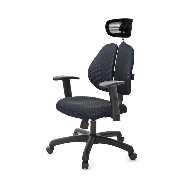GXG 高背泡棉座 雙背椅 (升降扶手)  型號2993 EA5