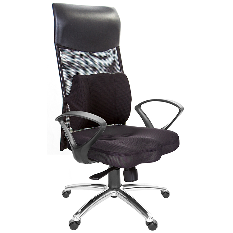 GXG 高背美臀 電腦椅 (D字扶手/鋁腳) 型號8139 LUA4