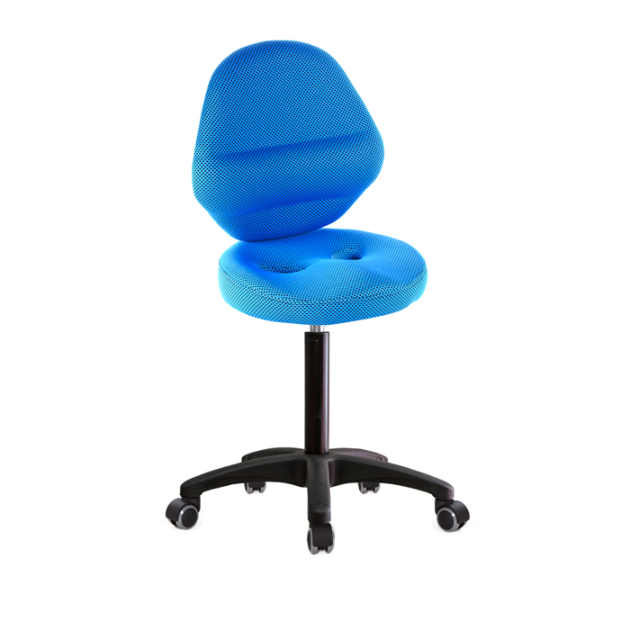 GXG 工作椅 加椅背 (塑膠腳/防刮輪) 型號T10 EX