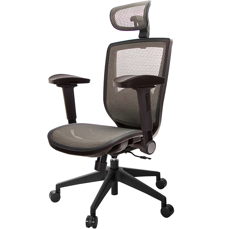 GXG 高背全網 電腦椅 (4D弧面摺疊扶手) 型號81X6 EA1D