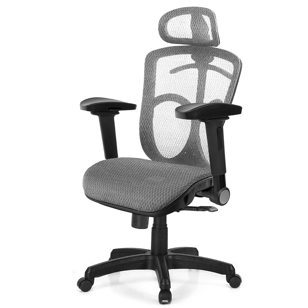 GXG 高背全網 電腦椅  (4D弧面摺疊扶手 型號091 EA1D