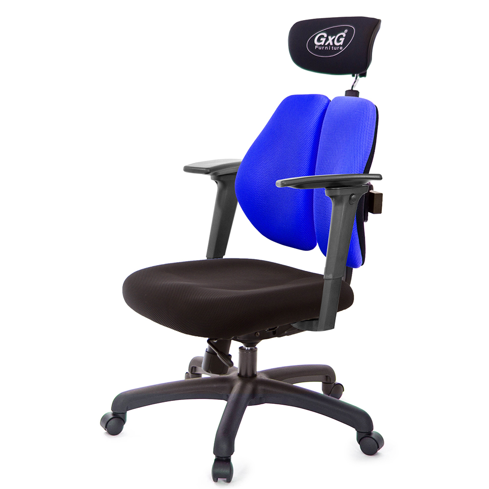 GXG 雙軸枕 雙背工學椅(3D手遊休閒扶手)  型號2606 EA9M