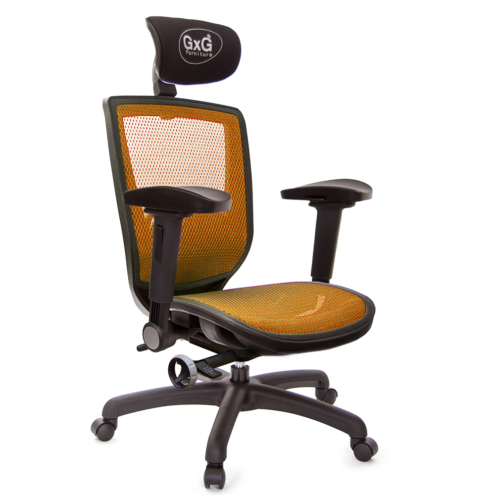 GXG 高背全網 電腦椅 (4D弧面摺疊扶手) 型號83F6 EA1D