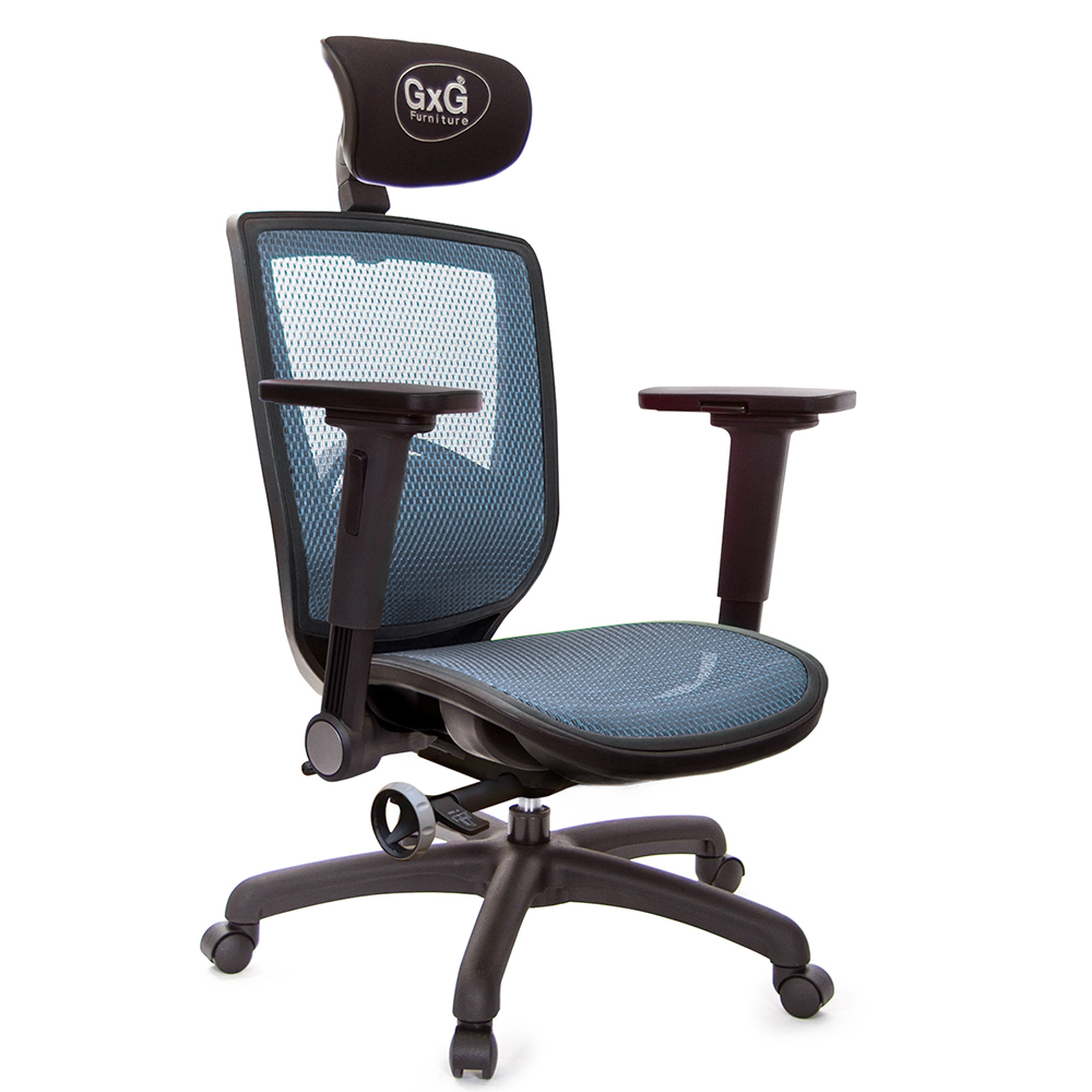 GXG 高背全網 電腦椅 (4D平面摺疊扶手) 型號83F6 EA1H