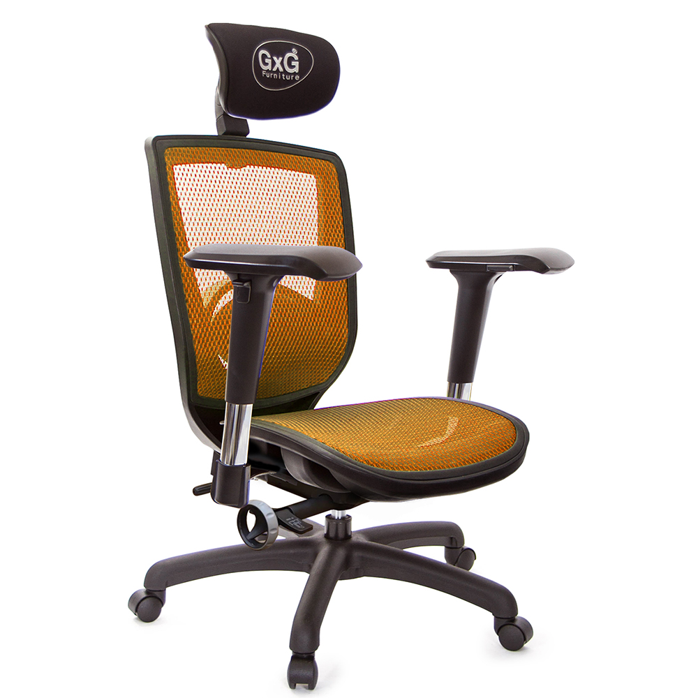 GXG 高背全網 電腦椅 (4D金屬扶手) 型號83F6 EA7