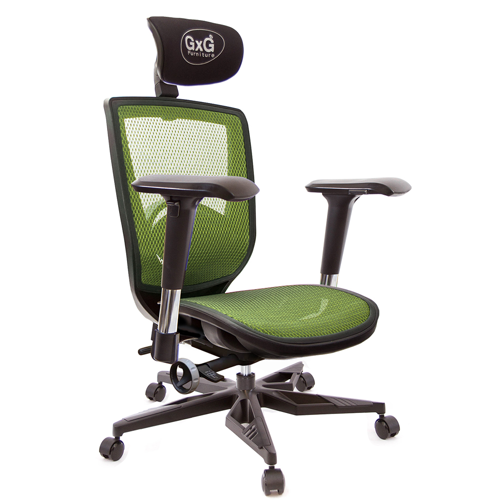 GXG 高背全網 電腦椅 (電競腳/4D金屬扶手) 型號83F6 KGA7