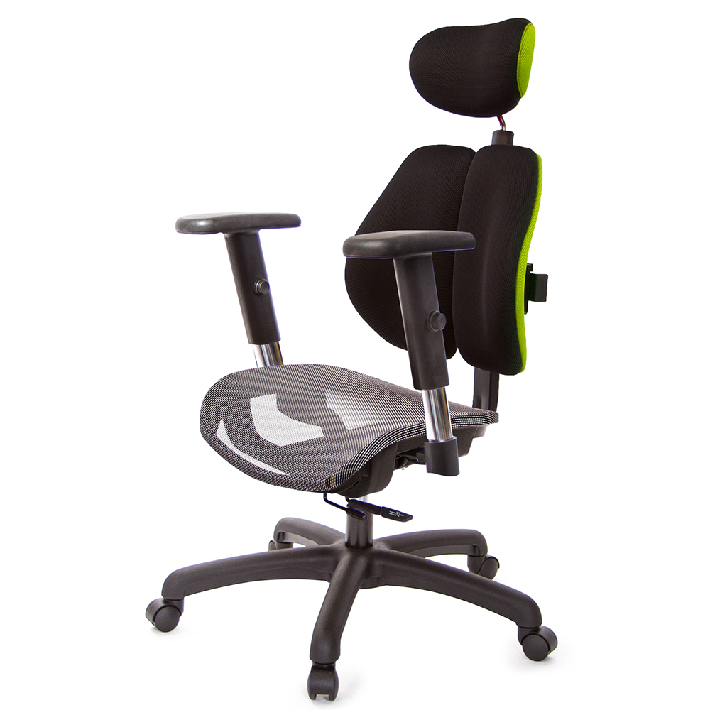 GXG 高雙背網座 工學椅(SO金屬扶手)  型號2806 EA5