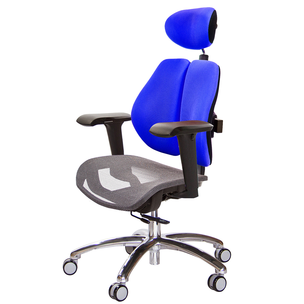 GXG 高雙背網座 工學椅(鋁腳/4D升降扶手)  型號2806 LUA3