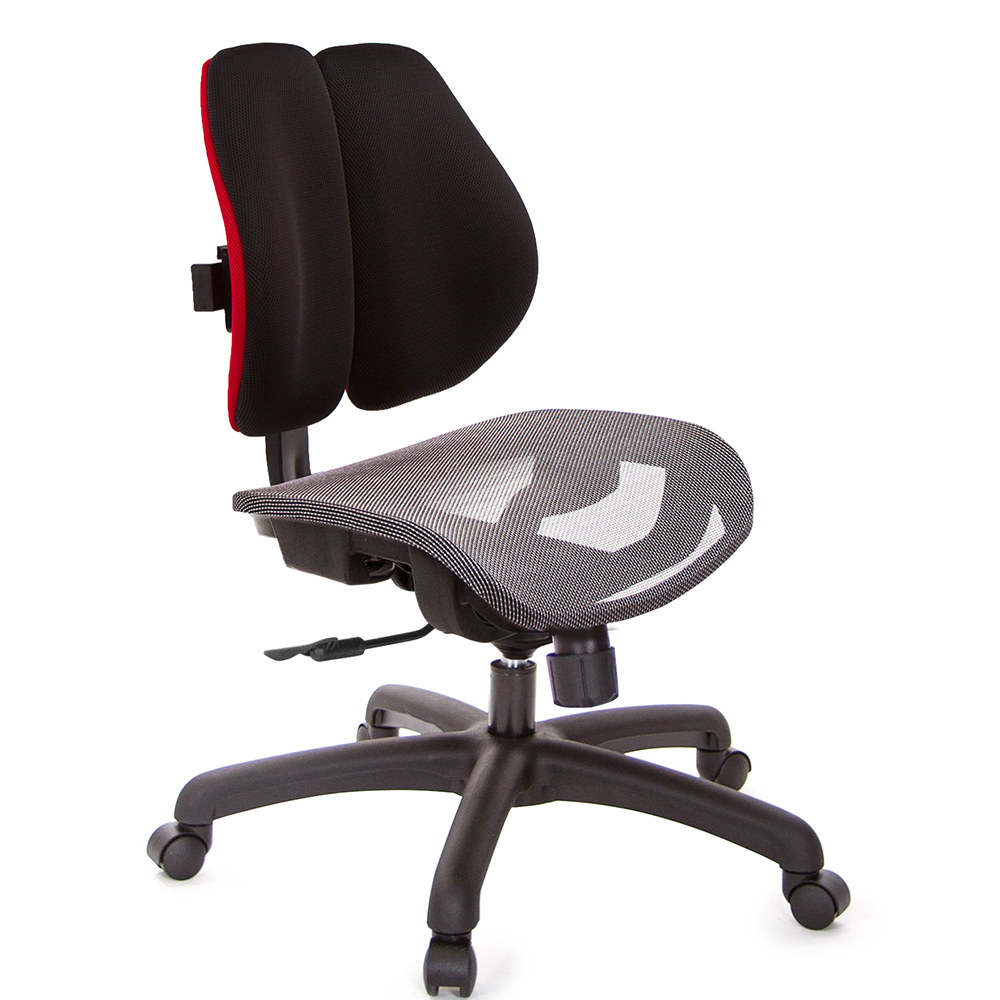 GXG 低雙背網座 電腦椅(無扶手) 型號2803 ENH