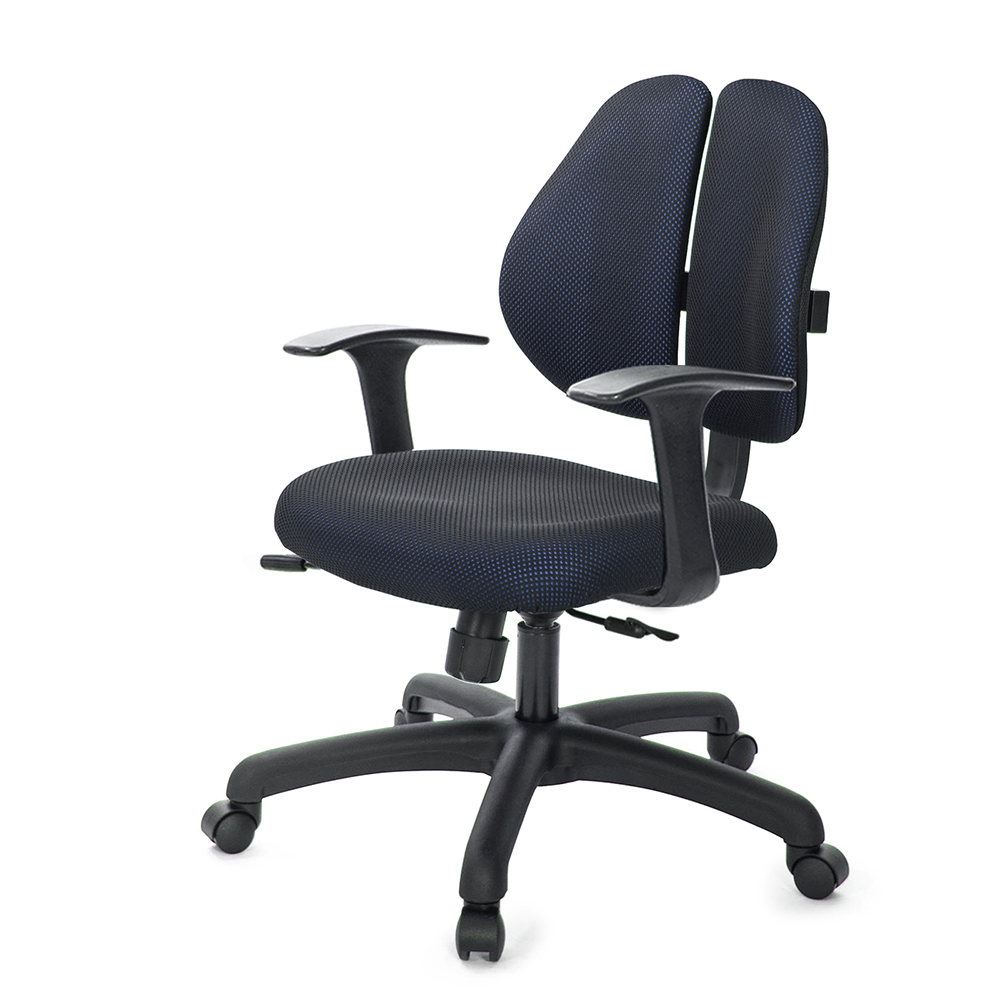 GXG 人體工學 雙背椅 (T字扶手)  型號2991 E