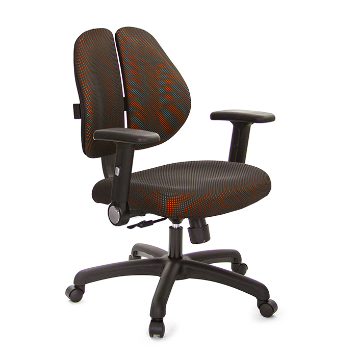 GXG 短背涼感 雙背椅 (摺疊升降扶手)  型號2992 E1