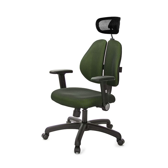 GXG 高背泡棉座 雙背椅 (摺疊升降扶手)  型號2993 EA1