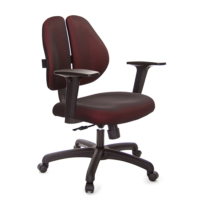 GXG 短背涼感 雙背椅 (2D升降扶手)  型號2992 E2
