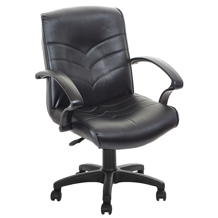 GXG 短背皮面 電腦椅 型號1007E