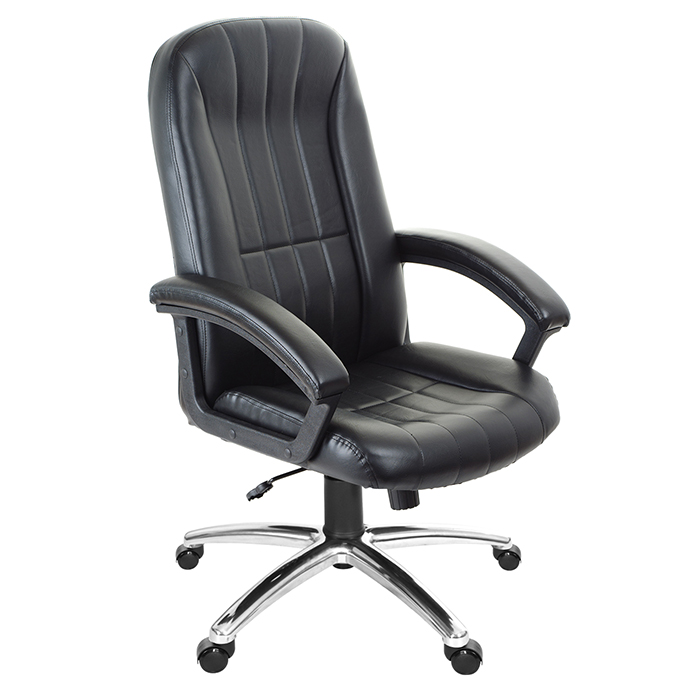 GXG 高背皮面 電腦椅 (鋁合金腳座) 型號1009 LU