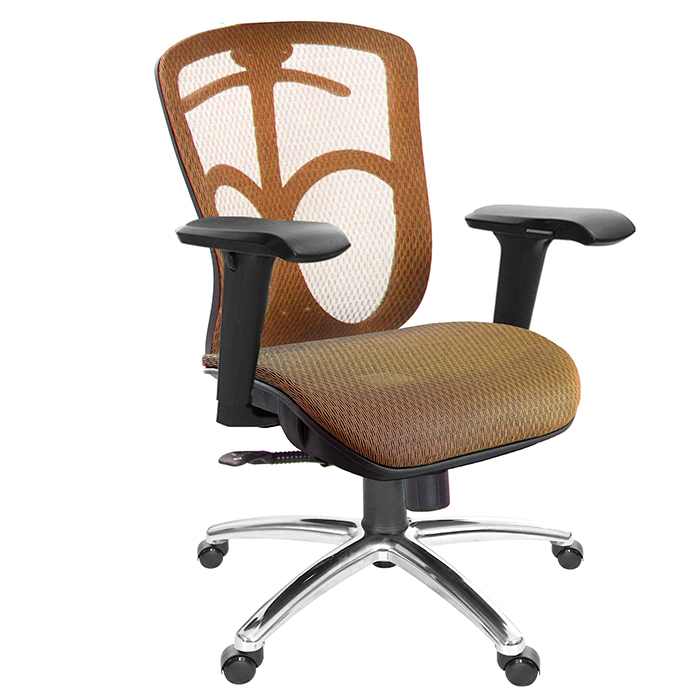GXG 短背全網 電腦椅  (鋁腳/4D升降手) 型號091 LU3