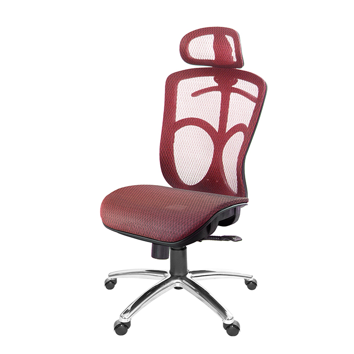 GXG 高背全網 電腦椅  (鋁腳/無扶手) 型號091 LUANH