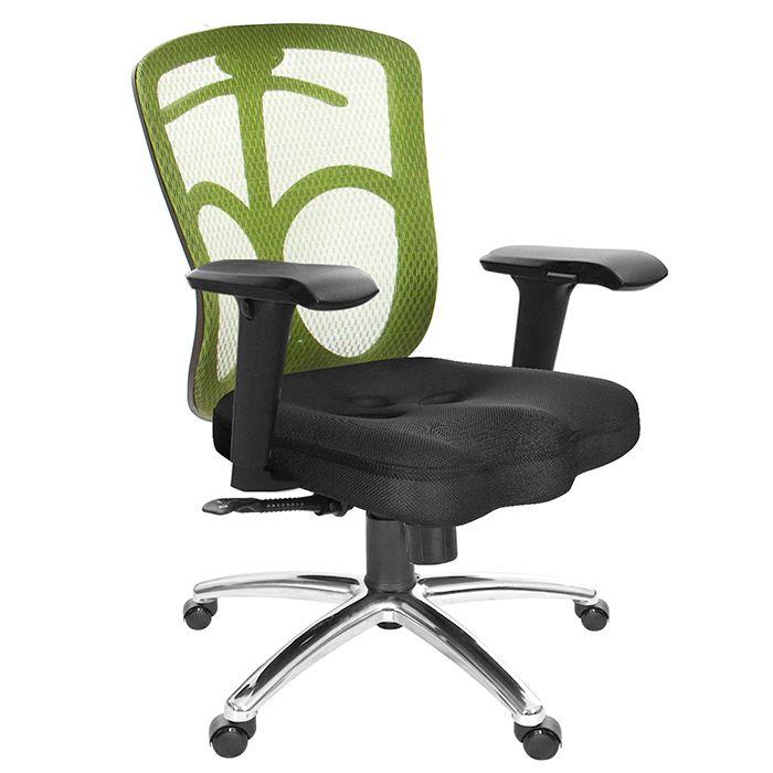 GXG 短背美臀 電腦椅  (鋁腳/4D升降手) 型號115 LU3