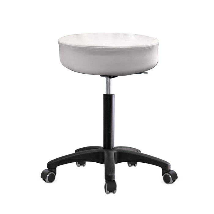 GXG 圓凳款 工作椅 (塑膠腳座+防刮輪) 型號T01EX 