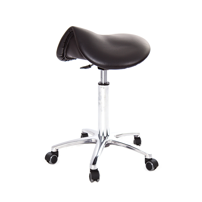 GXG 馬鞍型 工作椅 (小鋁腳+防刮輪) 型號T05LUX