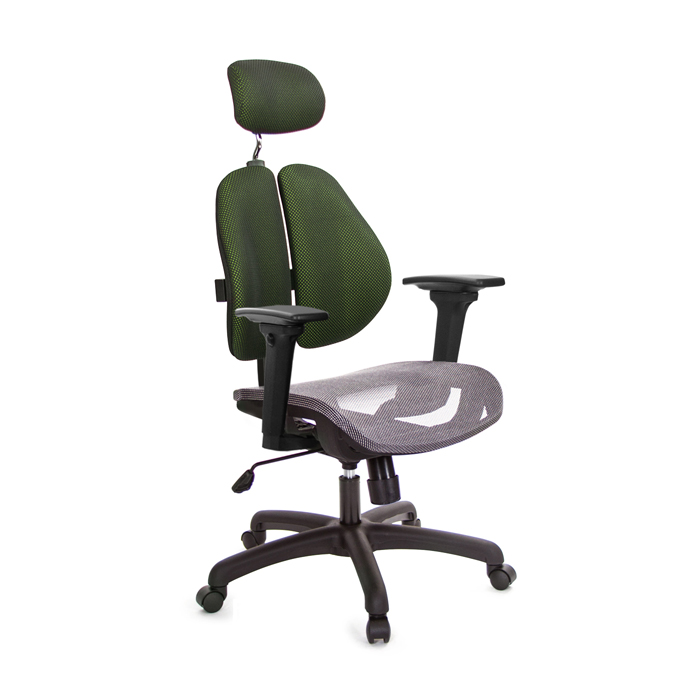 GXG 高背網座 雙背椅 (3D升降扶手)  TW-2802 EA9