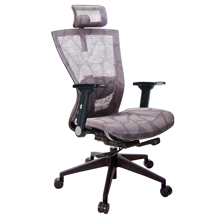 GXG 高背全網 電腦椅 (摺疊滑面扶手) TW-81Z5 EA1J