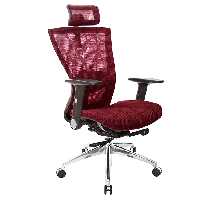 GXG 高背全網 電腦椅 (摺疊扶手/鋁腳) TW-81Z5 LUA1