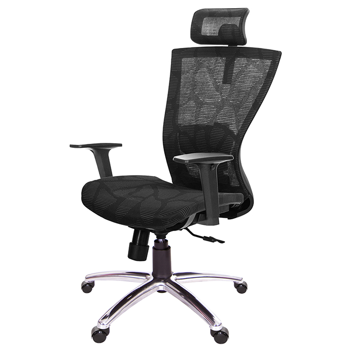 GXG 高背全網 電腦椅 (2D扶手/鋁腳) 型號81X5 LUA2
