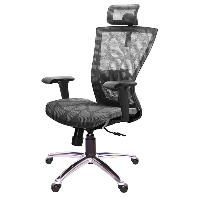 GXG 高背全網 電腦椅 (4D扶手/鋁腳) 型號81X5 LUA3