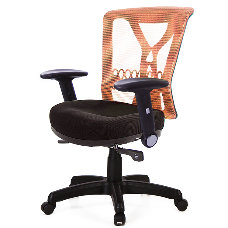 GXG 短背電腦椅 (摺疊扶手) 型號8095 E1