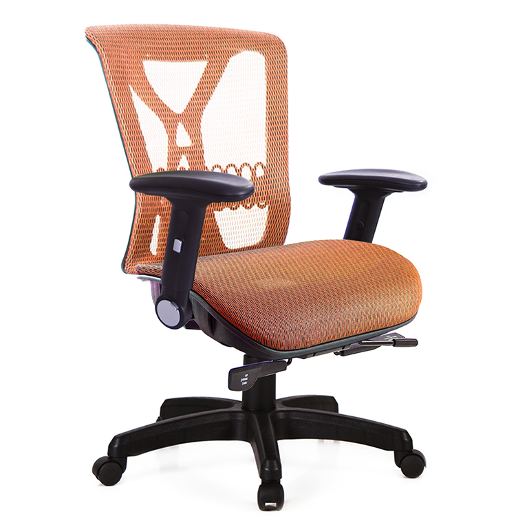 GXG 短背全網 電腦椅 (摺疊扶手) 型號8094 E1