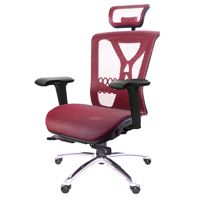 GXG 高背全網 電腦椅 (4D升降扶手/鋁腳) 型號8094 LUA3
