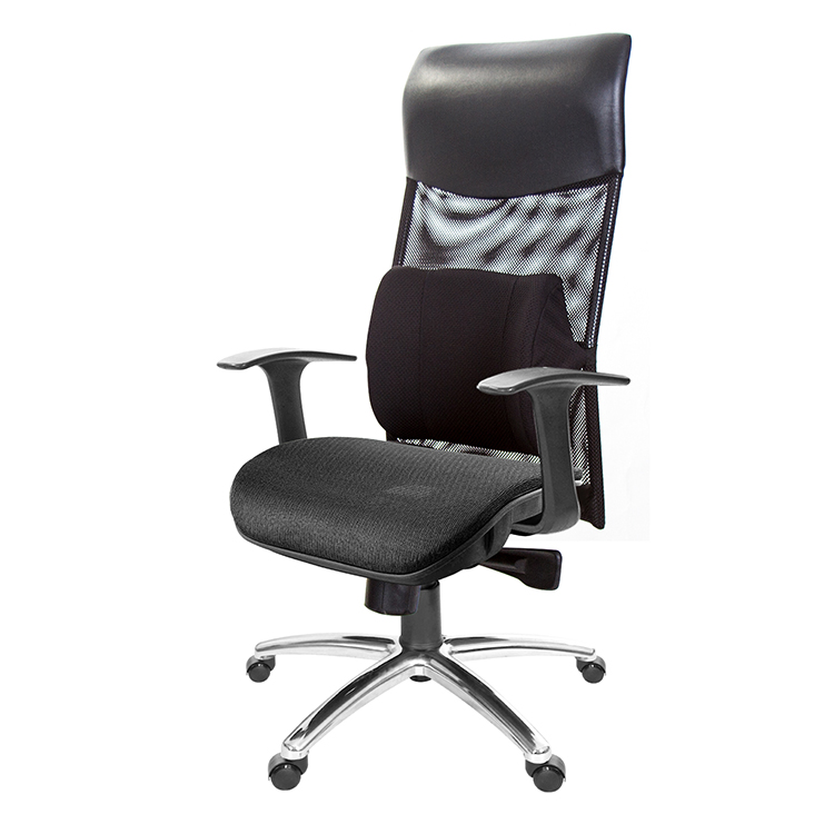 GXG 高背網座 電腦椅 (T字扶手/鋁腳) 型號8125 LUA
