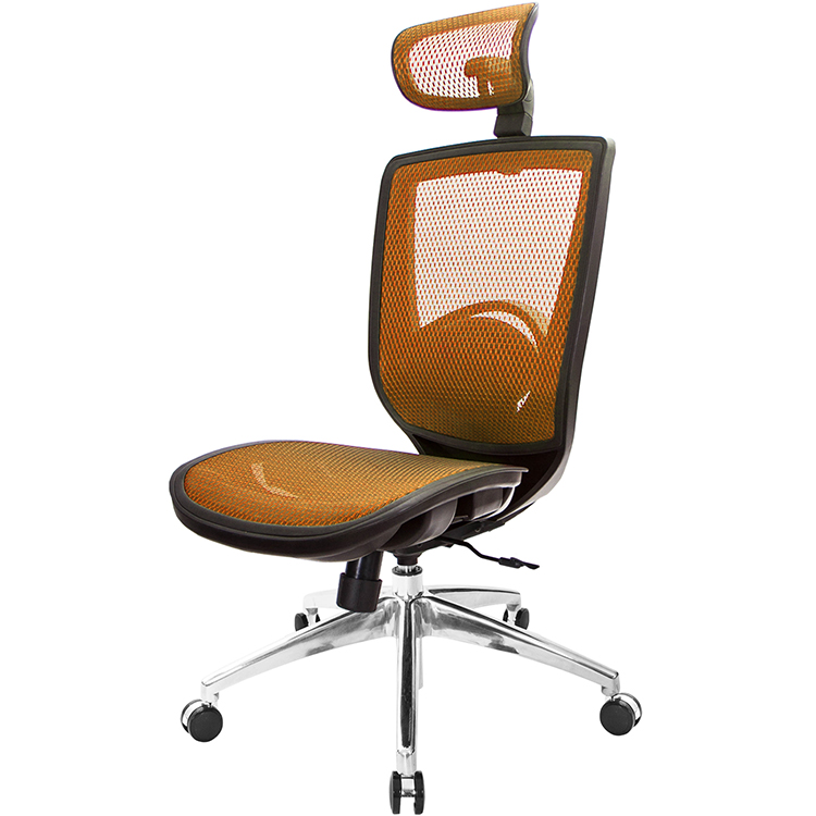 GXG 高背全網 電腦椅 (鋁腳/無扶手) 型號81X6 LUANH