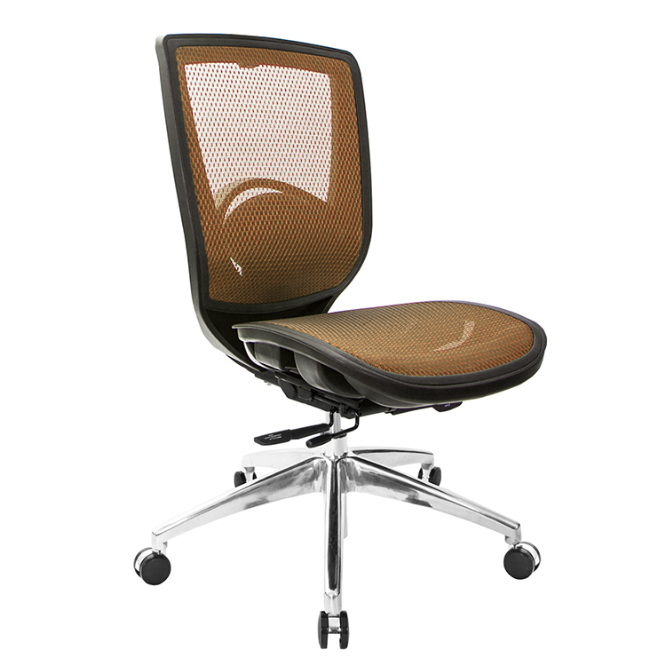 GXG 短背全網 電腦椅 (鋁腳/無扶手) 型號81Z6LUNH