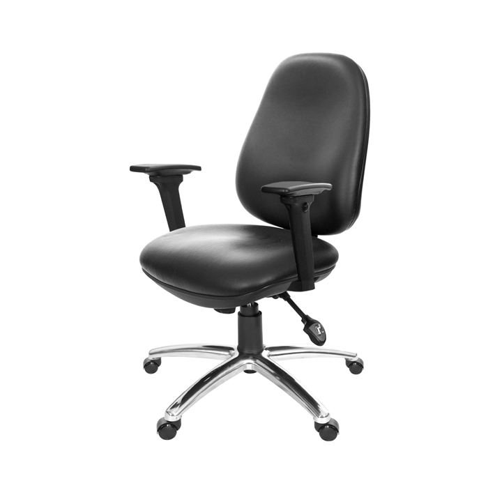 GXG 低背泡棉 電腦椅 (3D扶手/鋁腳) TW-8119 LU9