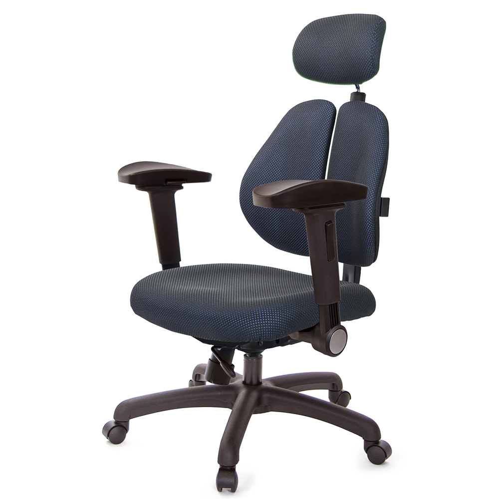 GXG 高背涼感綿 雙背椅 (4D弧面摺疊手)  型號2994 EA1D