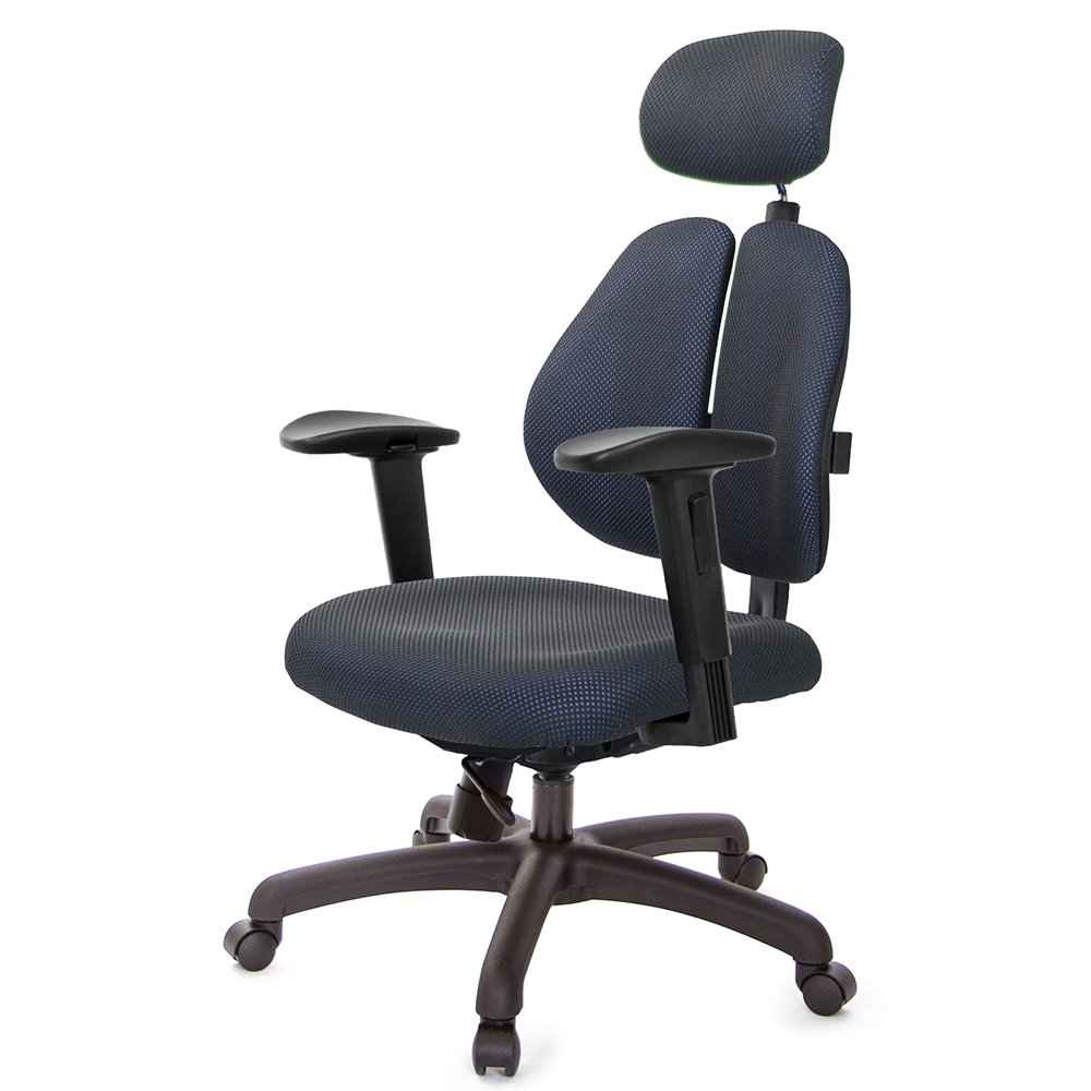 GXG 高背涼感綿 雙背椅 (2D滑面升降扶手)  型號2994 EA2J