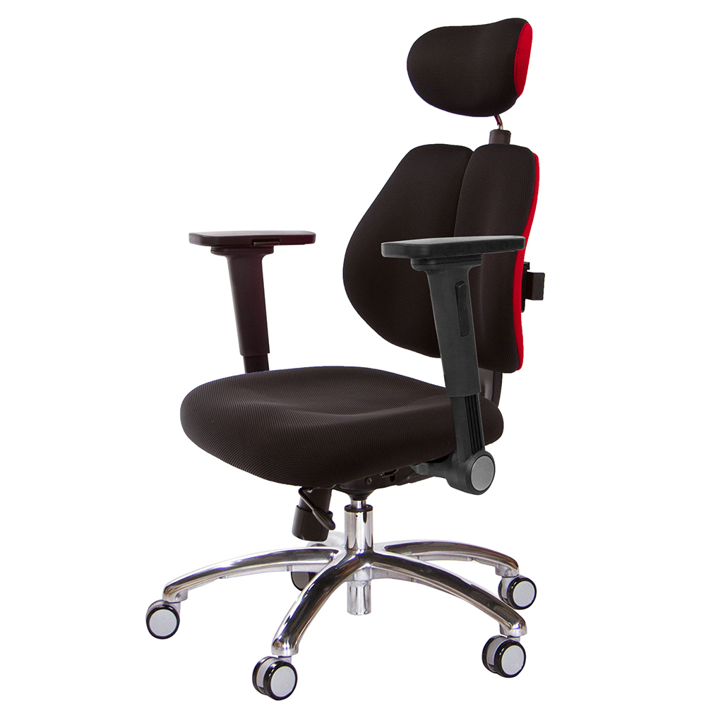 GXG 高背涼感綿 雙背椅 (鋁腳/4D平面摺疊手)  型號2994 LUA1H