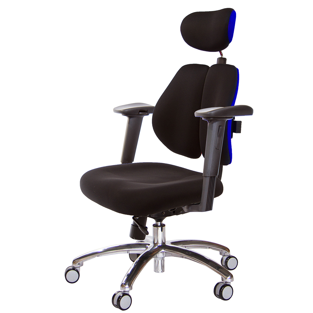 GXG 高背涼感綿 雙背椅 (鋁腳/2D手遊休閒扶手)  型號2994 LUA2JM