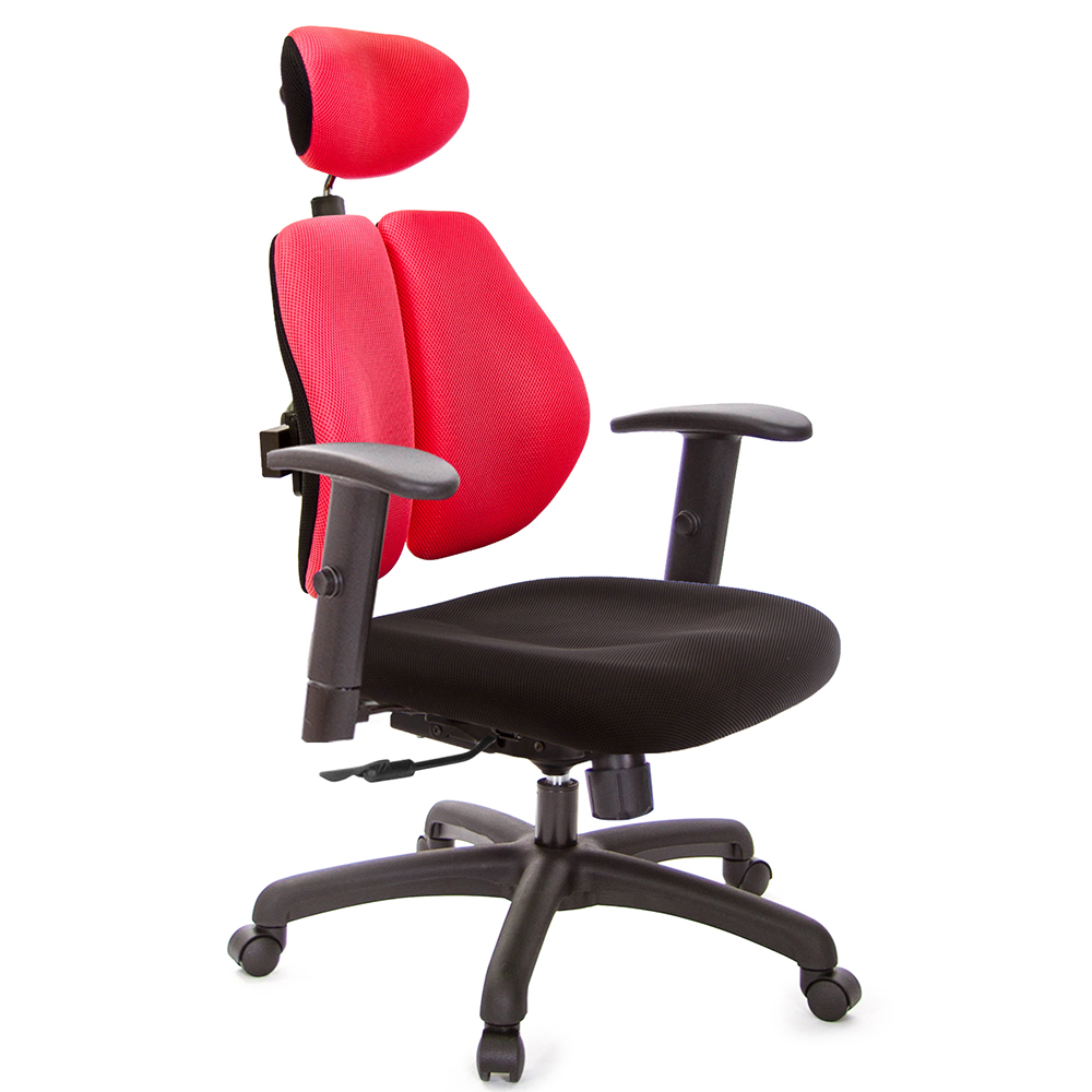 GXG 高背涼感綿 雙背椅 (SO金屬扶手)  型號2995 EA5