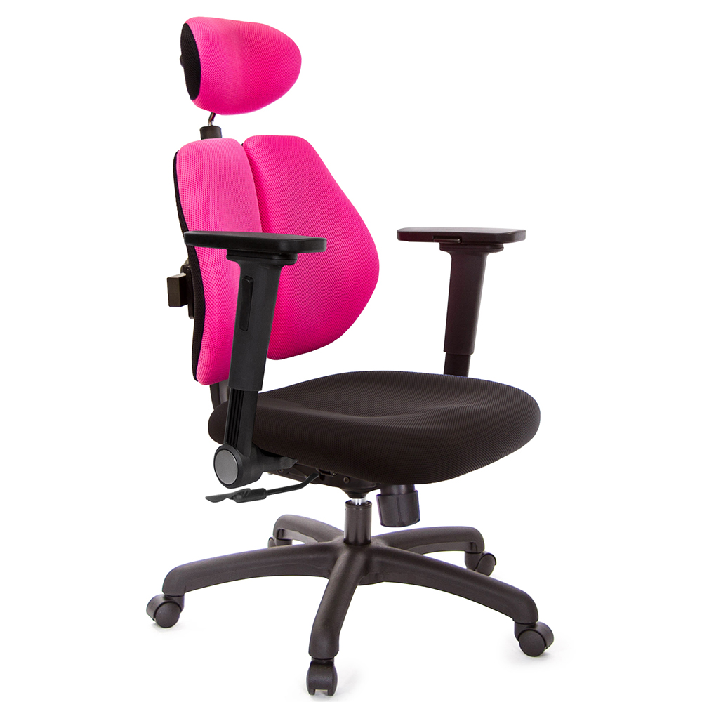 GXG 高背涼感綿 雙背椅 (4D平面摺疊扶手)  型號2995 EA1H