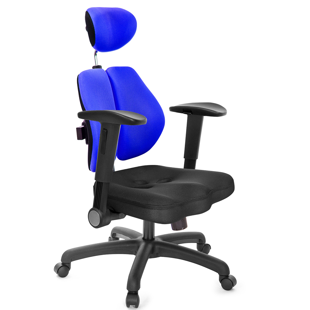 GXG 高背美臀 雙背椅 (摺疊滑面扶手)  型號2504 EA1J