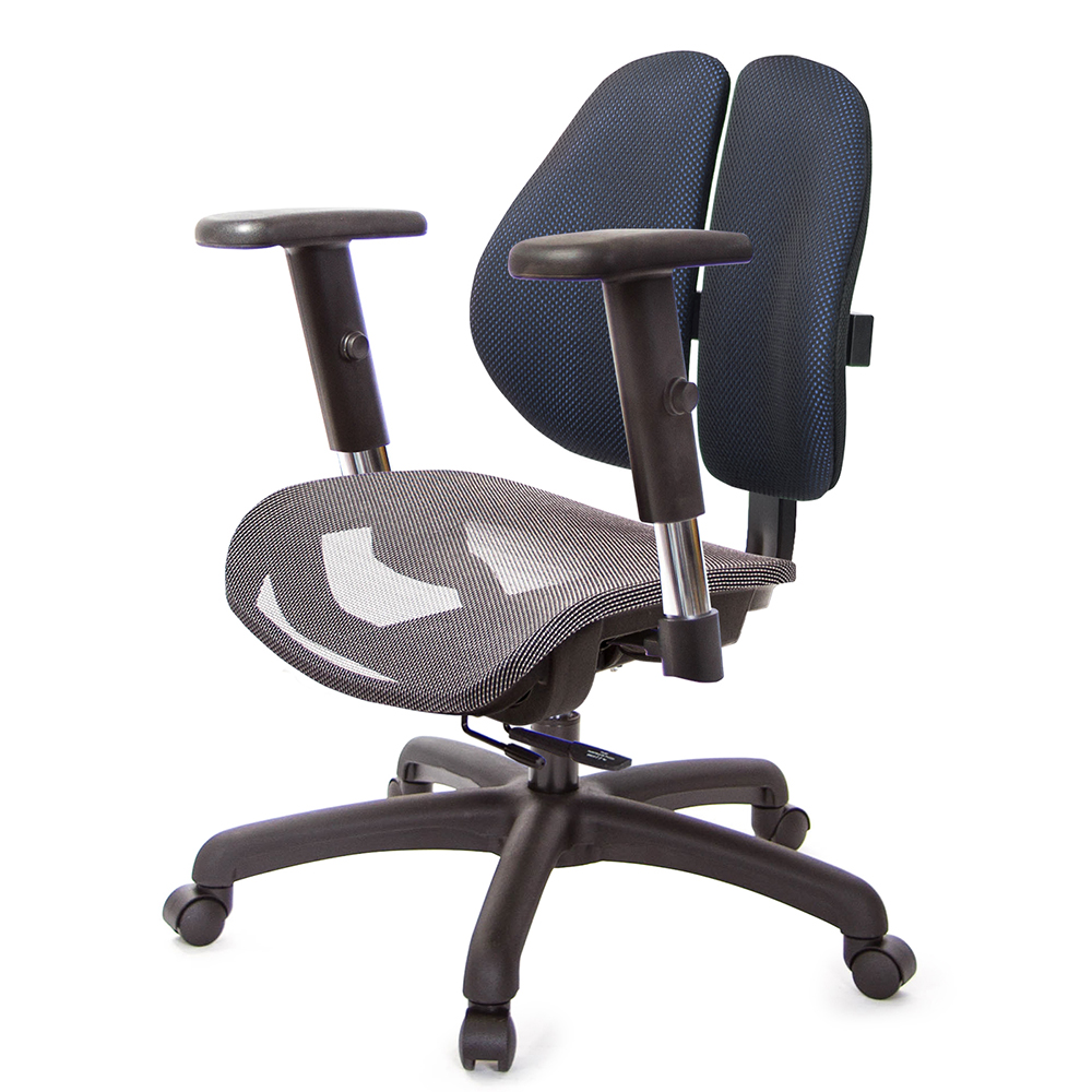 GXG 低雙背網座 工學椅(SO金屬扶手)  型號2805 E5
