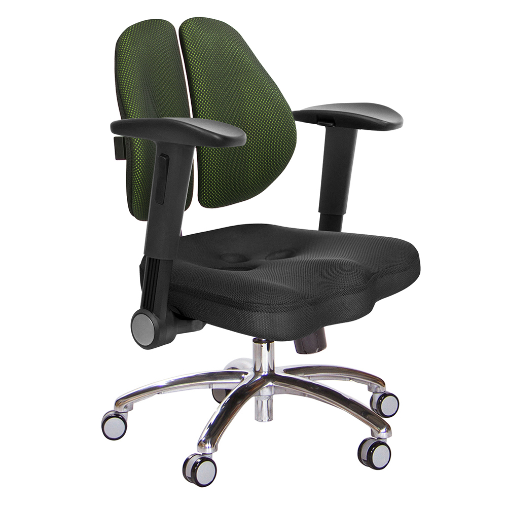 GXG 短背美臀 雙背椅 (鋁腳/摺疊滑面手)  型號2503 LU1J