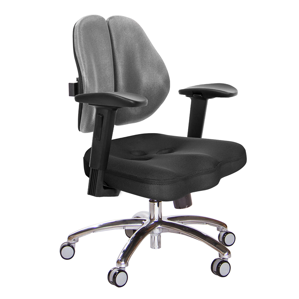 GXG 短背美臀 雙背椅 (鋁腳/2D滑面升降手)  型號2503 LU2J