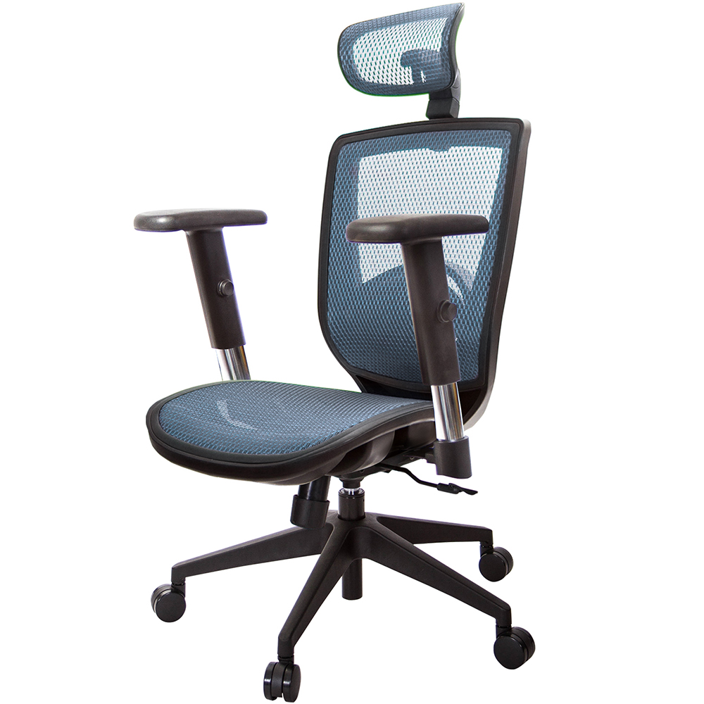 GXG 高背全網 電腦椅 (升降扶手) 型號81X6 EA5