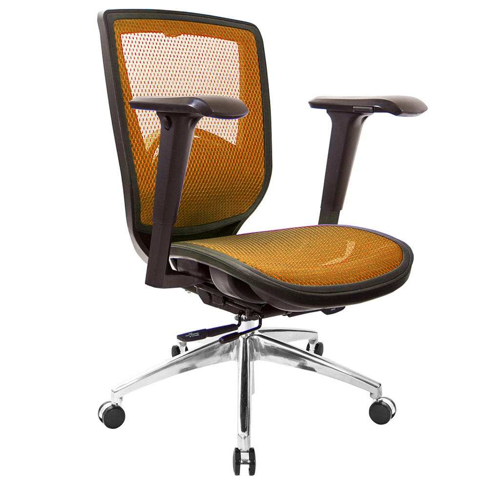 GXG 短背全網 電腦椅 (鋁腳/4D升降手) 型號81Z6 LU3