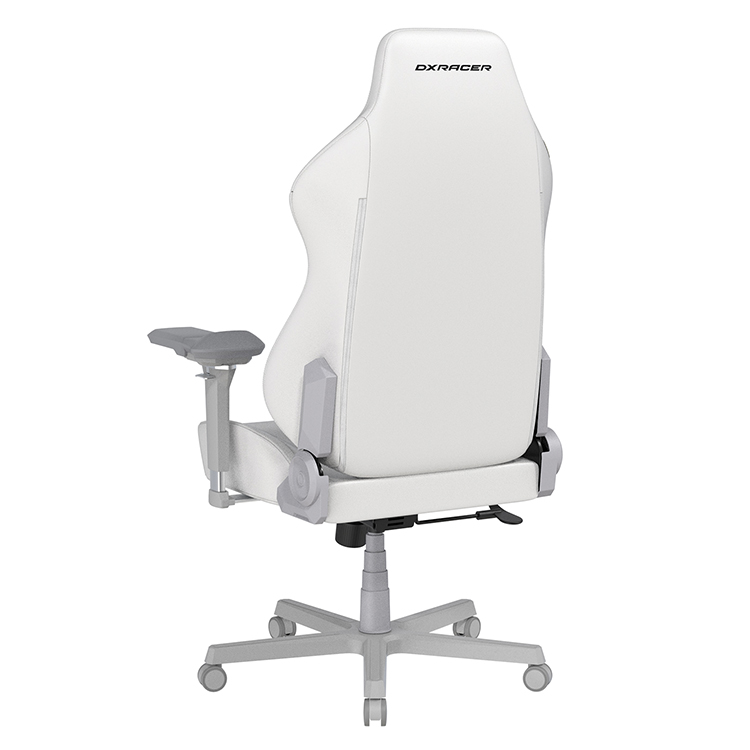 DXRACER 電競賽車椅 利刃 (6D扶手/皮面白色)