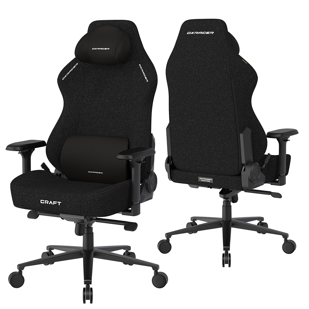 Dxracer 工藝 電競賽車椅 (布面/黑色) Craft大型XL款